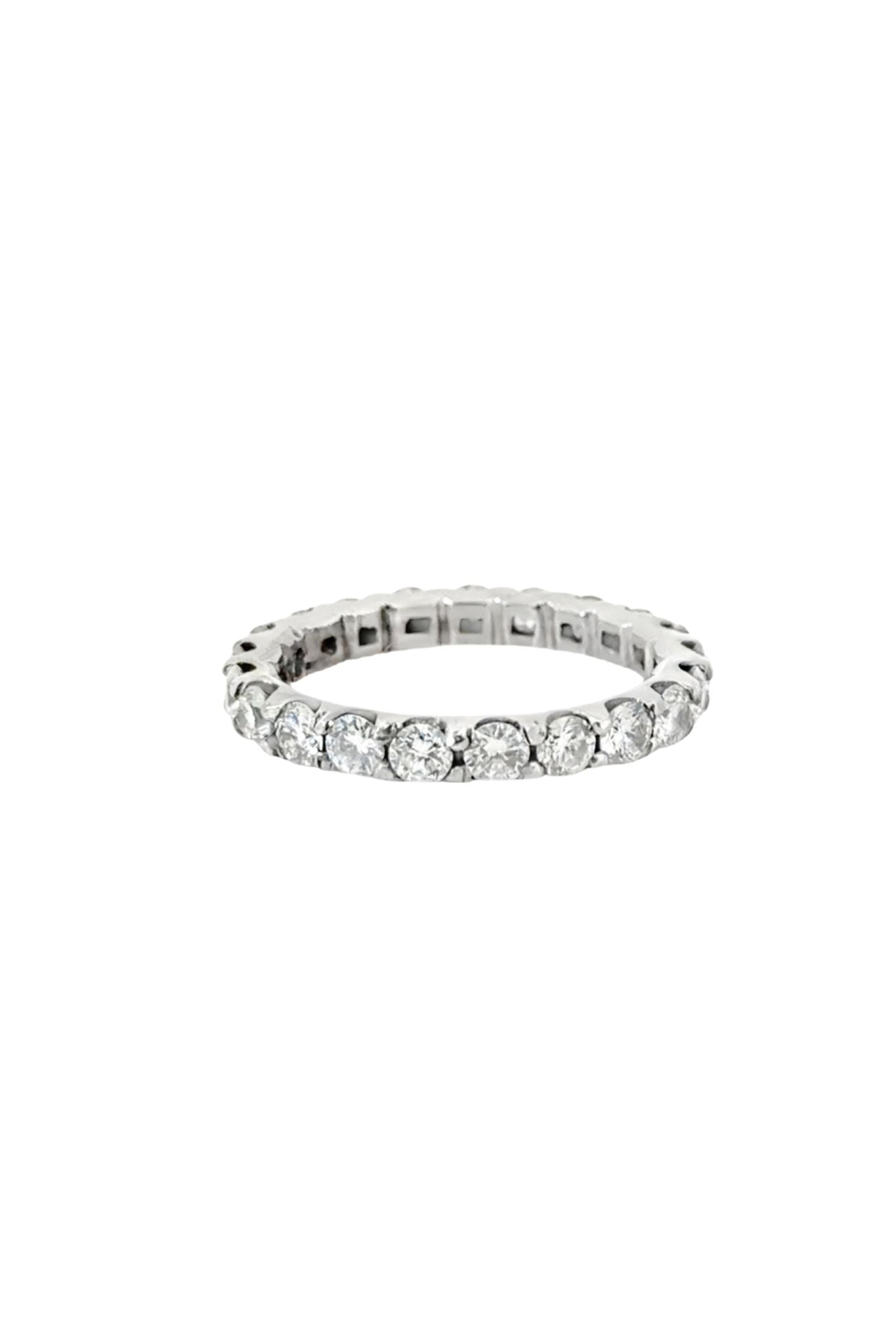 Diamond Full Eternity Ring in Platinum