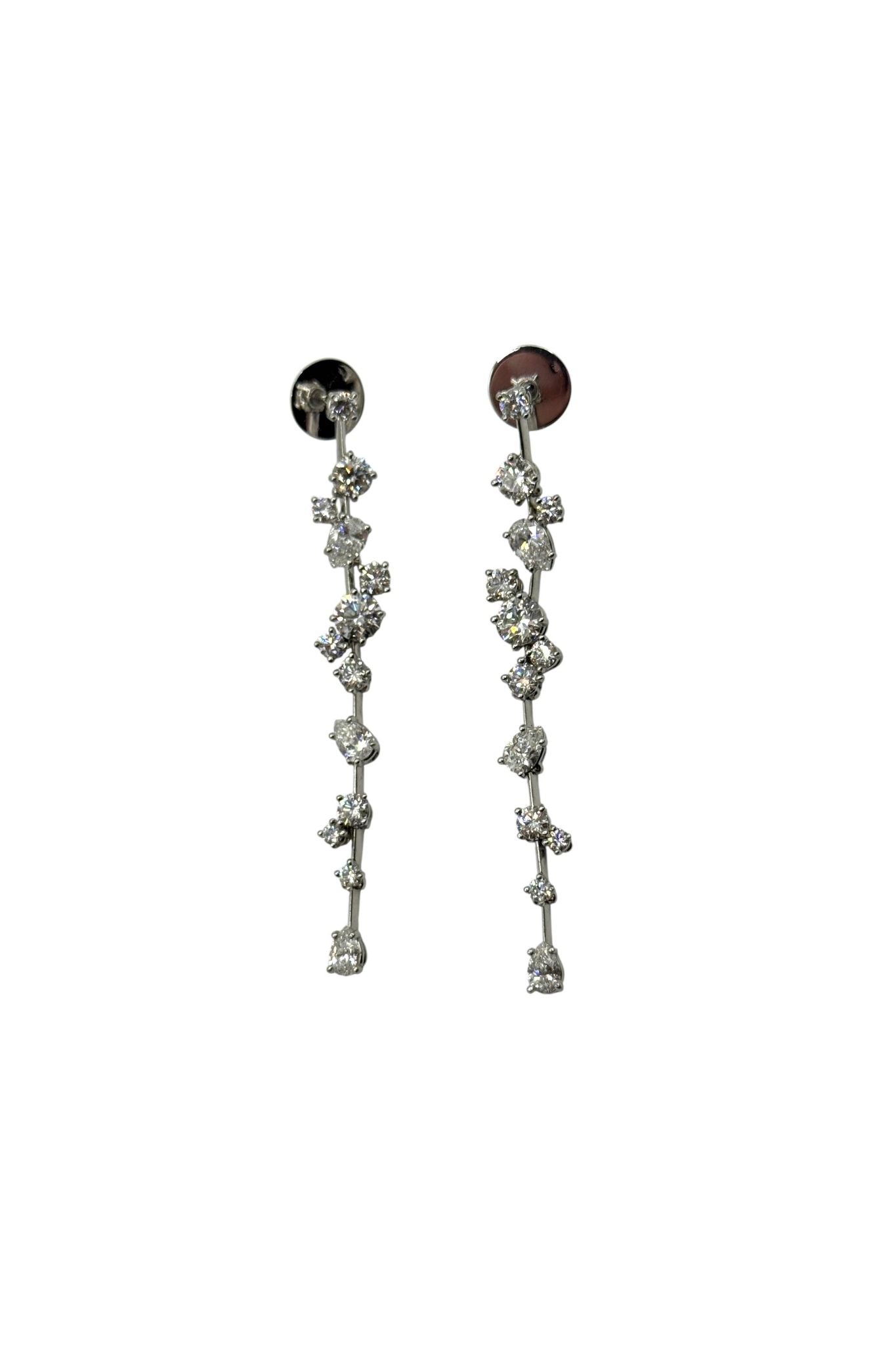 Harry Winston Diamond Drop Earrings