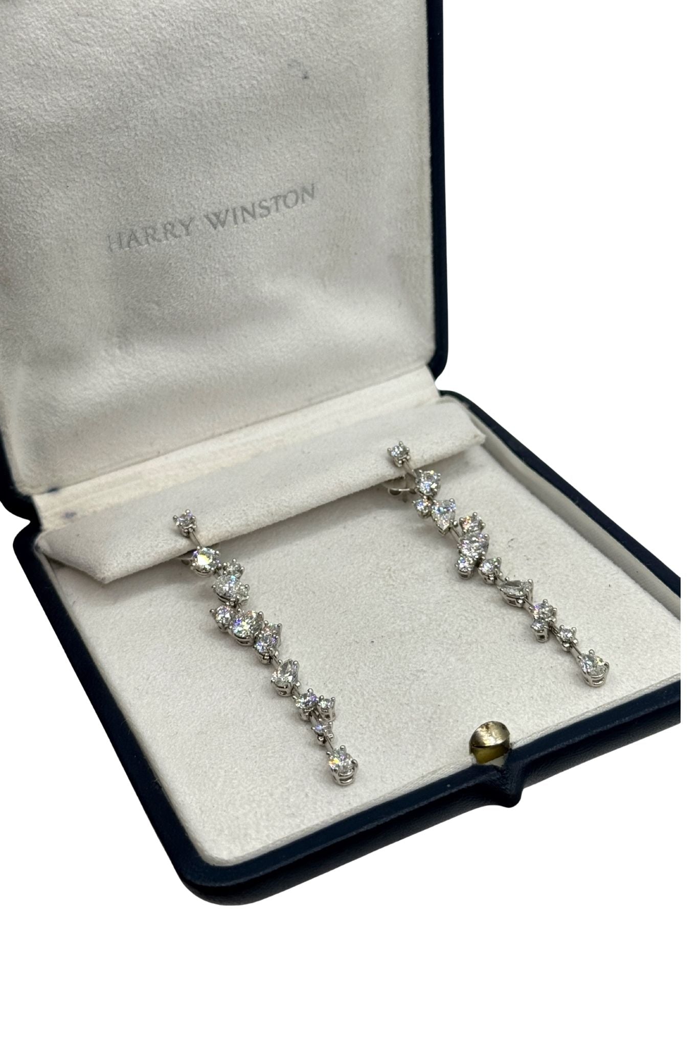Harry Winston Diamond Drop Earrings