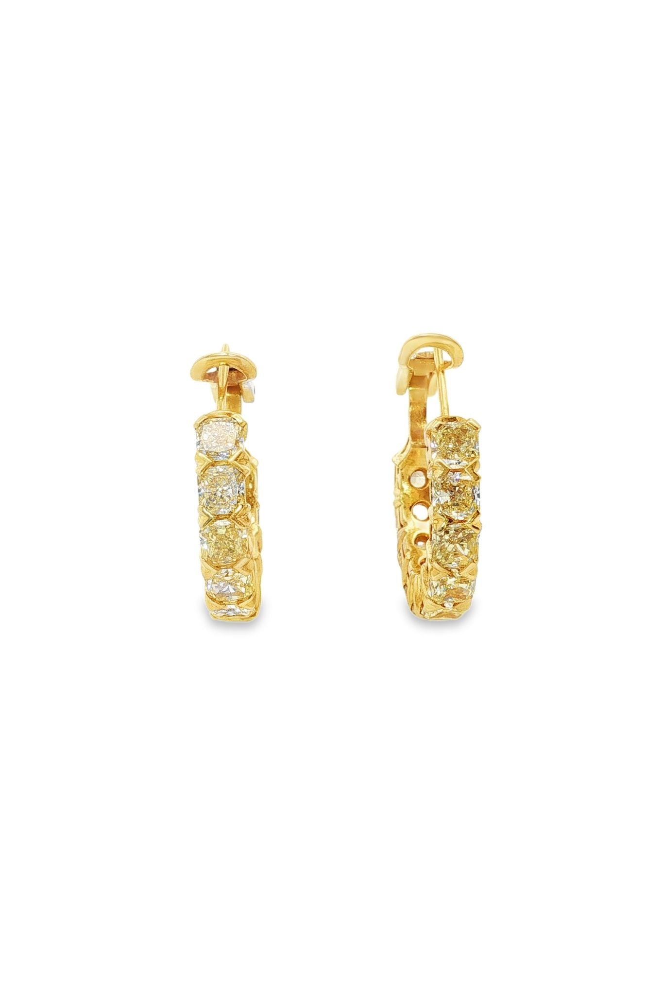 Graff Fancy Yellow Diamond Earrings
